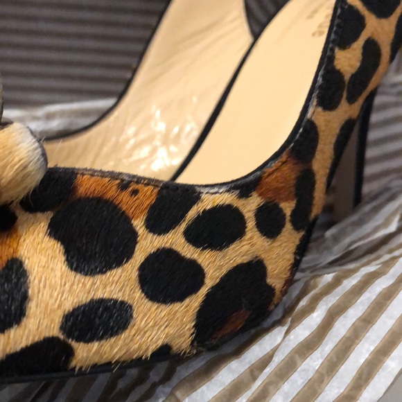 Kate spade leopard calf hair sling backs - Picture 5 of 8
